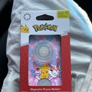 Pokemon Pink Phone Cover with Pikachu Design